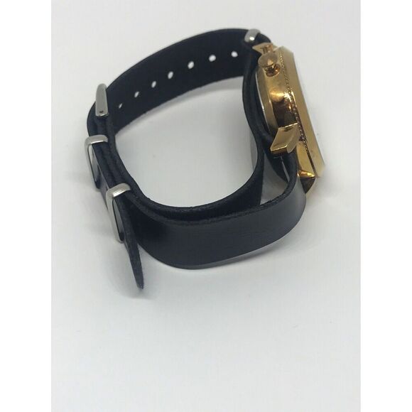 Fossil Ftw5009 Women's Black Leather Analog White Dial Hybrid Smart Watch No37 - Picture 9 of 9